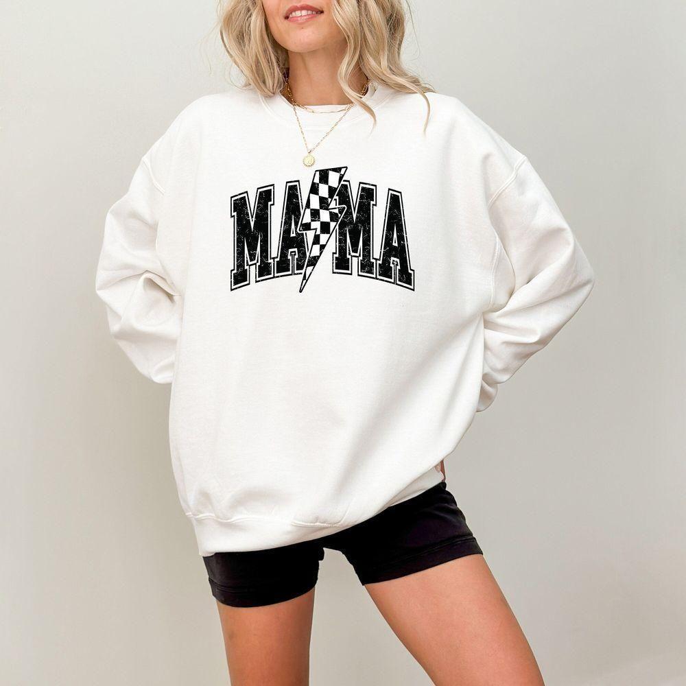 Retro Black Checkered Mama Vuitino Merch